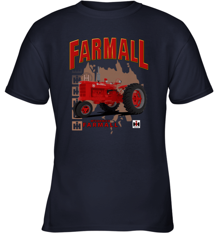 Country Casuals Farmall H Tractor  Adult Short Sleeve Tee Youth T-Shirt