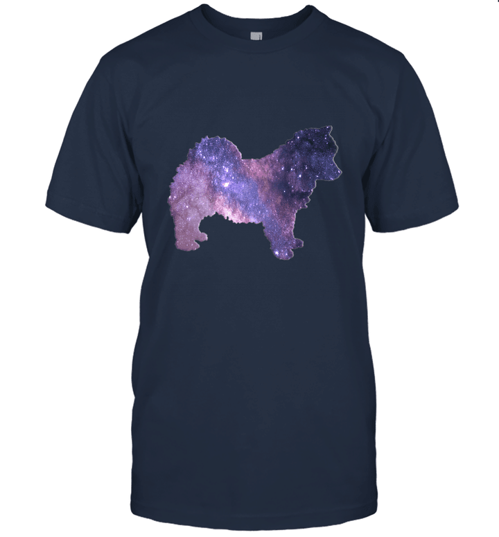 Cosmic Pomsky Dog Unisex T-Shirt