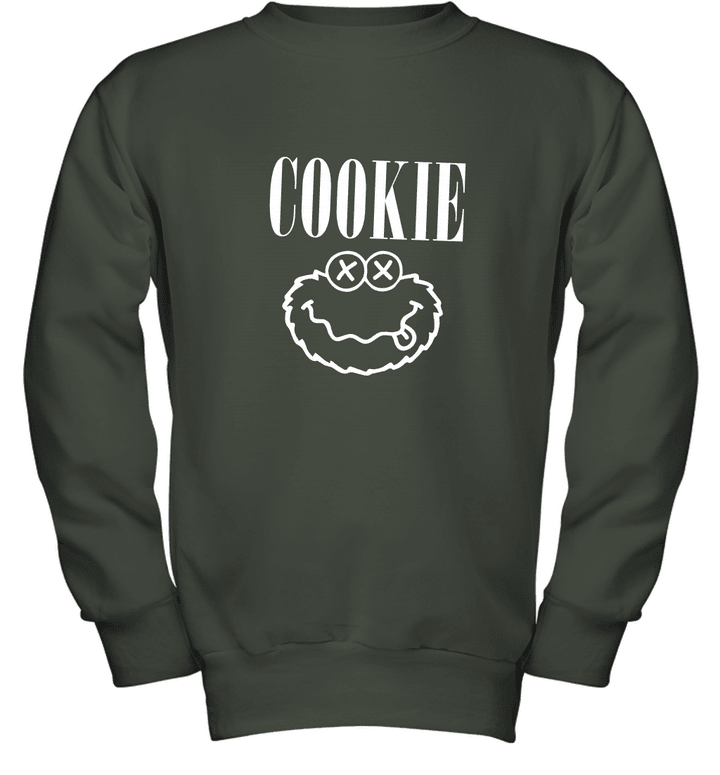 Cookie Monster Youth Crewneck Sweatshirt
