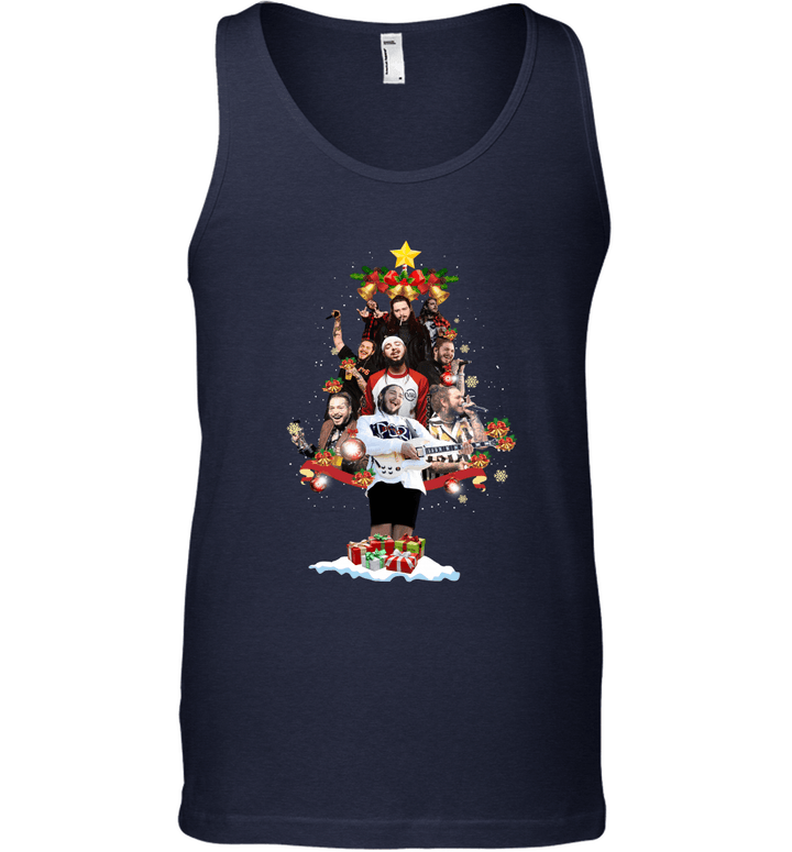Cool Xmas Home Malone Tree Gift For Christmas Tank Top