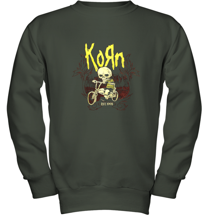 Cool Korn Youth Crewneck Sweatshirt