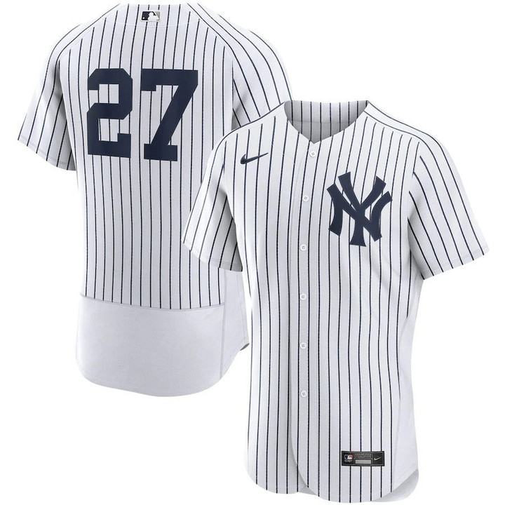 Men's New York Yankees Giancarlo Stanton Nike White Home Authentic Player Jersey