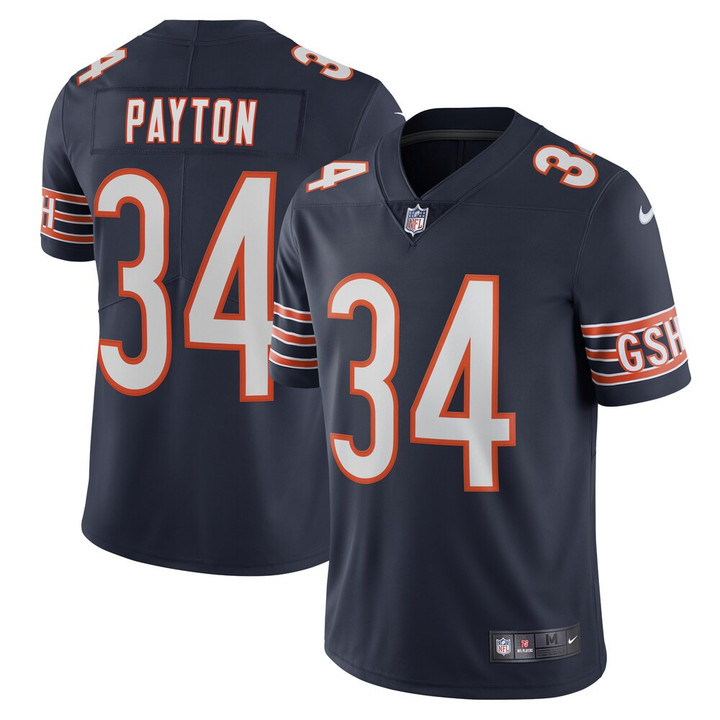 Men's Chicago Bears Walter Payton Nike Navy Retired Player Limited Jersey