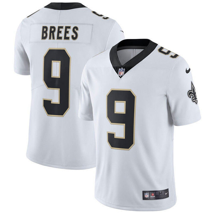 Men's New Orleans Saints Drew Brees Nike White Vapor Untouchable Limited Player Jersey