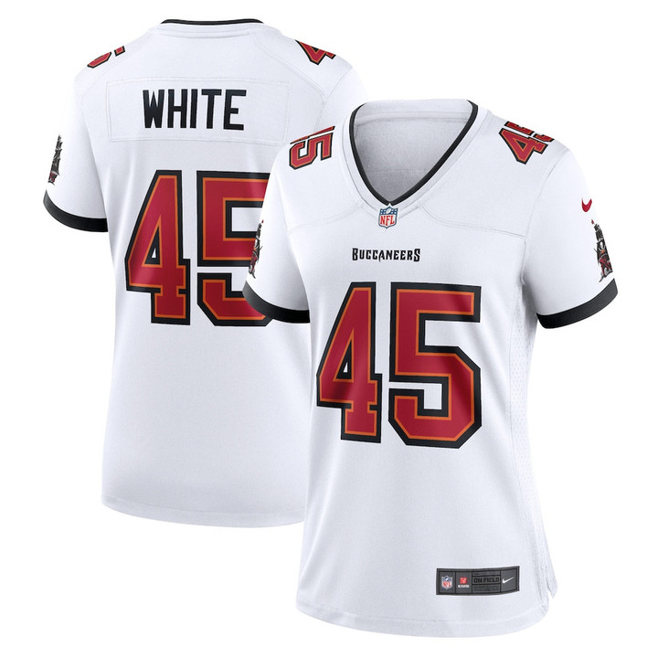 Women's Tampa Bay Buccaneers Devin White Nike White Game Jersey