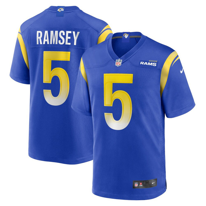Men's Los Angeles Rams Jalen Ramsey Nike Royal Team Game Jersey