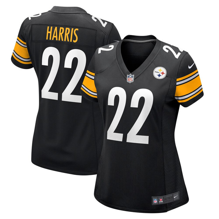 Women's Pittsburgh Steelers Najee Harris Nike Black Game Jersey