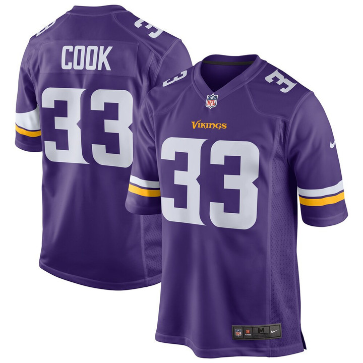 Men's Minnesota Vikings Dalvin Cook Nike Purple Player Game Jersey