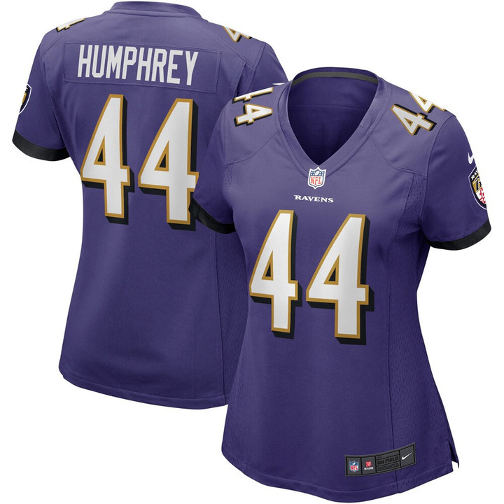 Women's Baltimore Ravens Marlon Humphrey Nike Purple Game Player Jersey