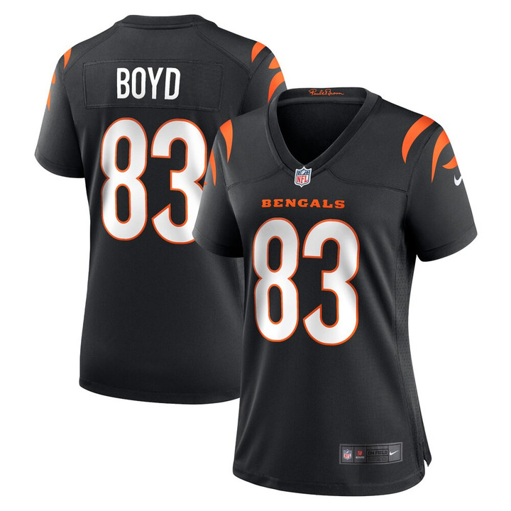 Women's Cincinnati Bengals Tyler Boyd Nike Black Game Jersey