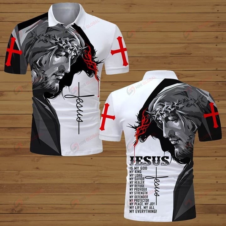 Jesus is my healer my strength my provider ALL OVER PRINTED SHIRTS DH061904