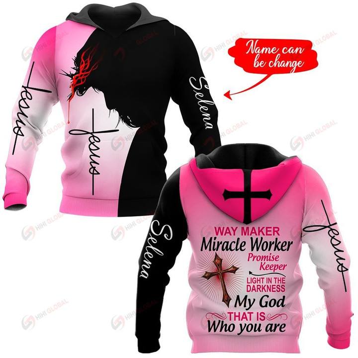 Way maker My God that is who you are Personalized name ALL OVER PRINTED SHIRTS DH092805