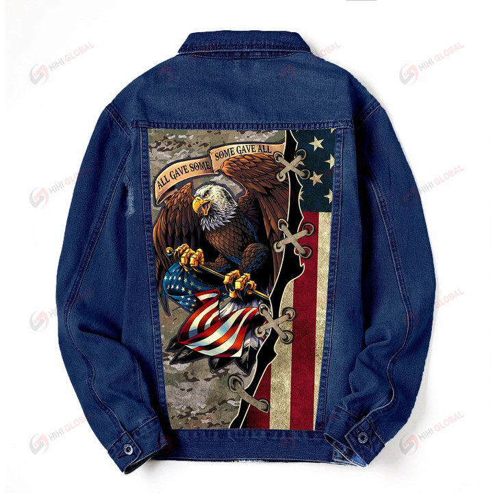 All gave some some gave all Denim Jacket DH102410