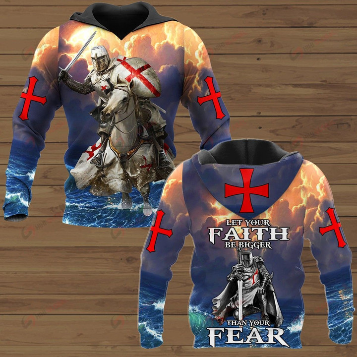 Let your faith be bigger than your fear ALL OVER PRINTED SHIRTS 241220