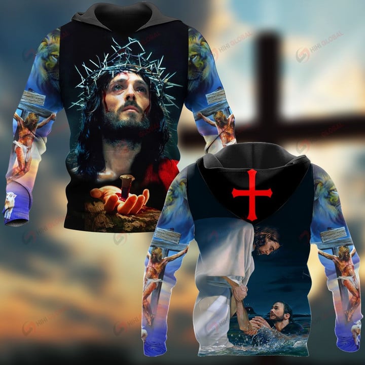 For He Will Order His Angels To Protect You Wherever You Go ALL OVER PRINTED SHIRTS