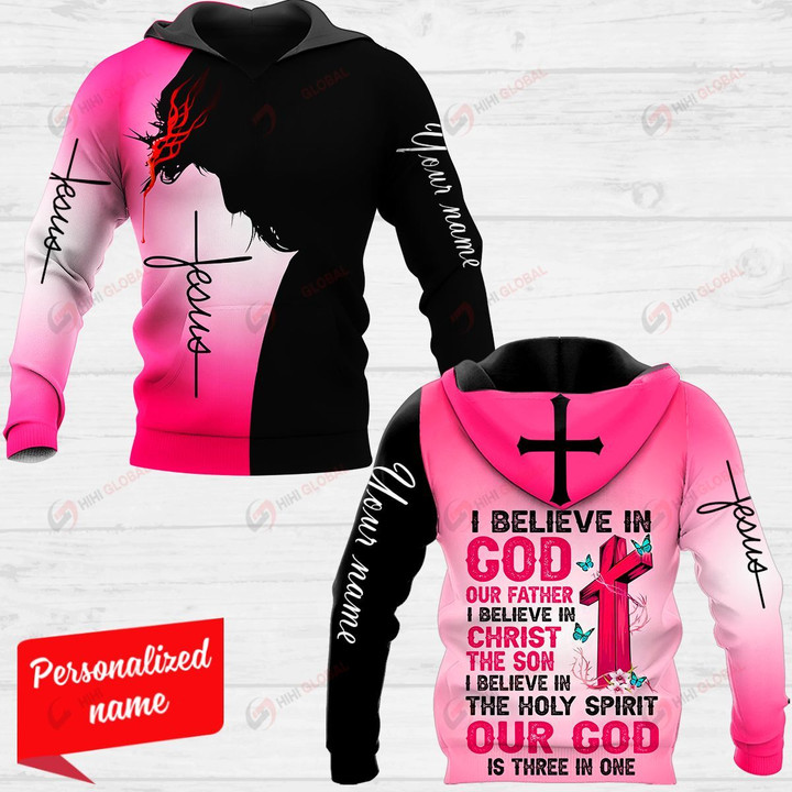 I Believe In God Our Father I Believe In Christ The Son I Believe In The Holy Spirit Out God Is Three In One Personalized ALL OVER PRINTED SHIRTS