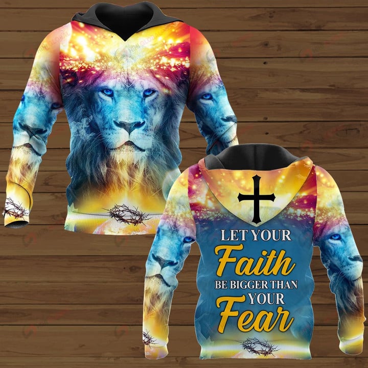 Let Your Faith be Bigger than Your Fear ALL OVER PRINTED SHIRTS 20012103