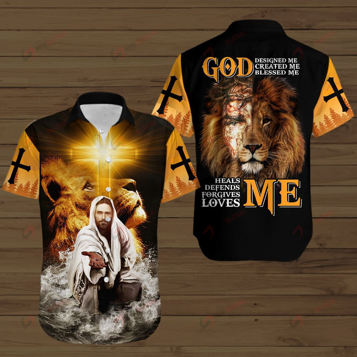 God Designed me created me blessed me ALL OVER PRINTED SHIRTS