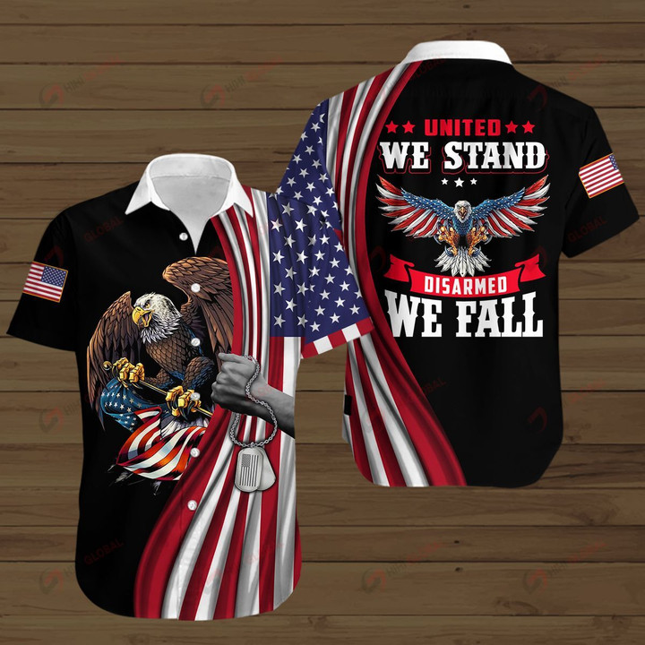 United We Stand Disarmed We Fail ALL OVER PRINTED SHIRTS