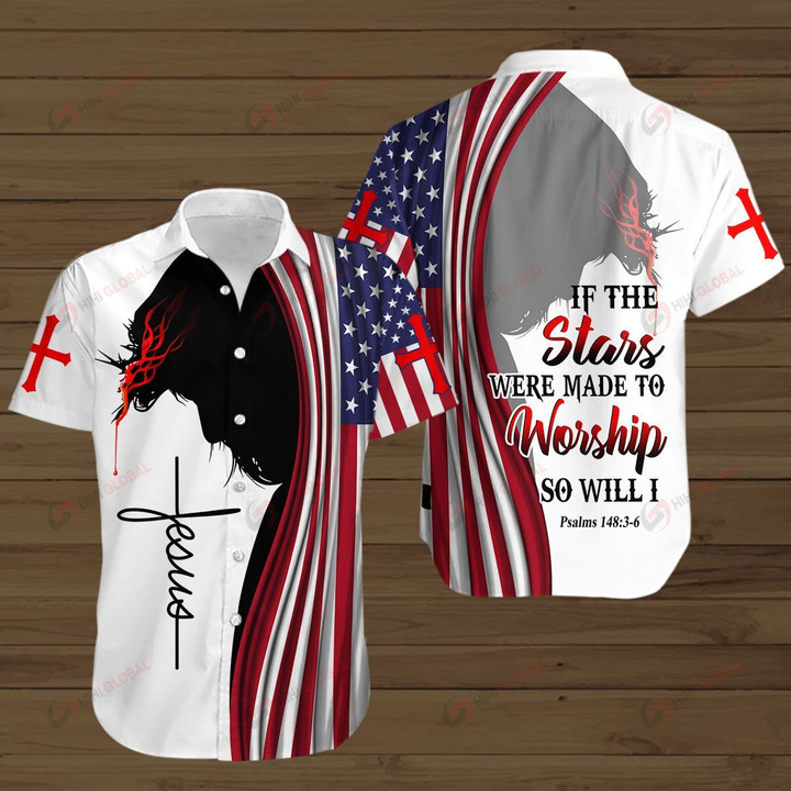 If The Stars Were Made To Workship So I Will Christian Jesus  ALL OVER PRINTED SHIRTS
