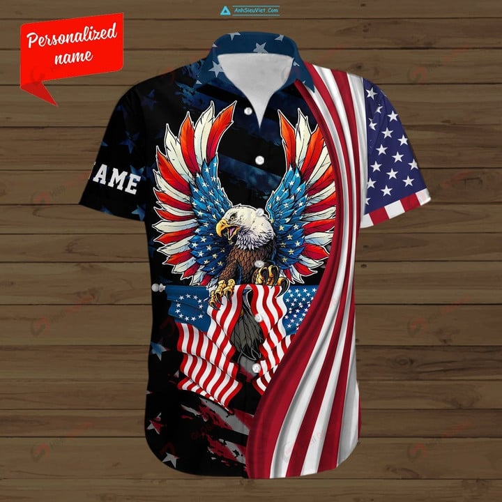 United States Eagle, Best gift for Independence Day, Memorial day, Personalize ALL OVER PRINTED SHIRTS HOODIE