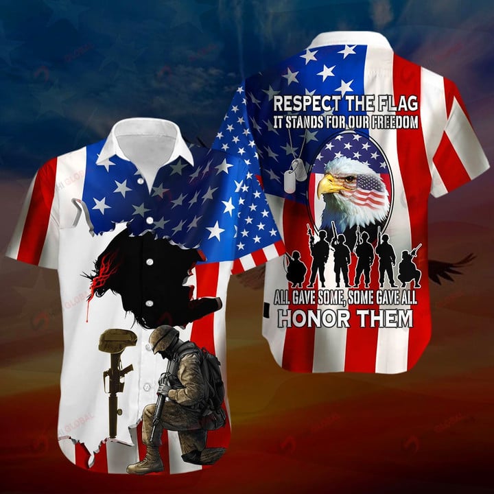 All Gave Some Some Gave All Honor Them ALL OVER PRINTED SHIRTS