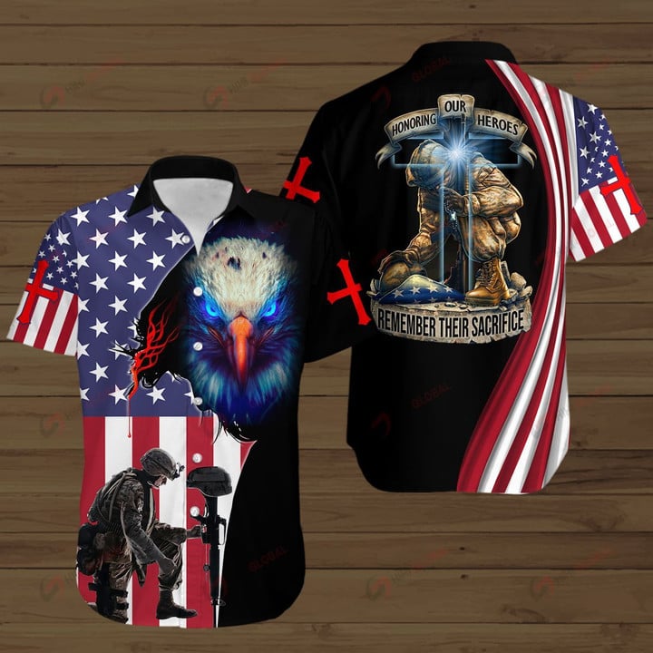 Honoring Our Heroes Remember Their Sacrifice ALL OVER PRINTED SHIRTS