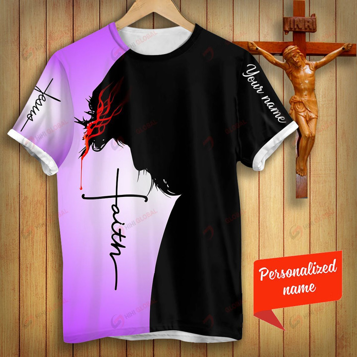 Jesus is My Savior Personalized ALL OVER PRINTED SHIRTS