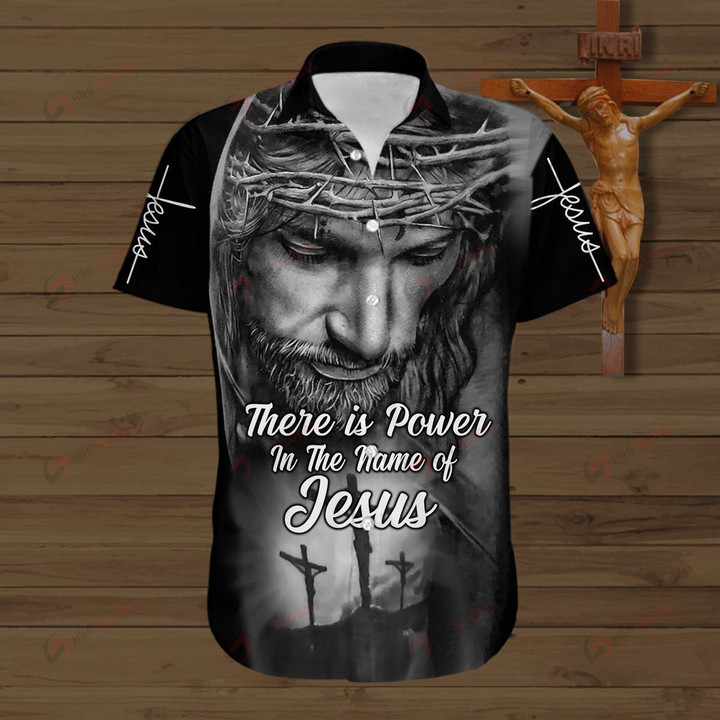 There is Power In The Name of Jesus ALL OVER PRINTED SHIRTS