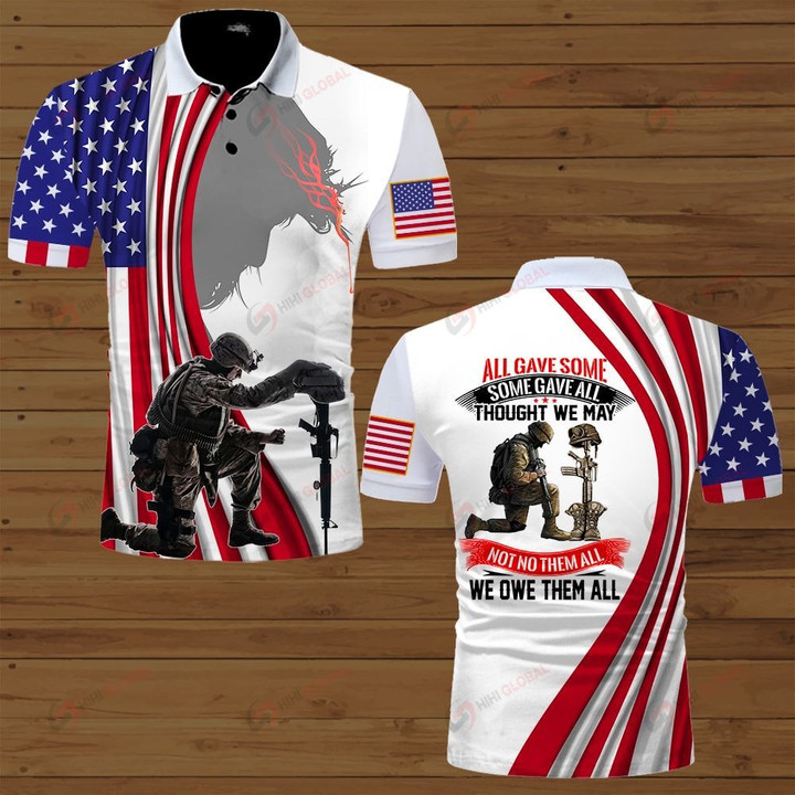 U.S. Veterans All gave some Some gave all Not no them all We owe them all ALL OVER PRINTED SHIRTS hoodie 3d 0709901