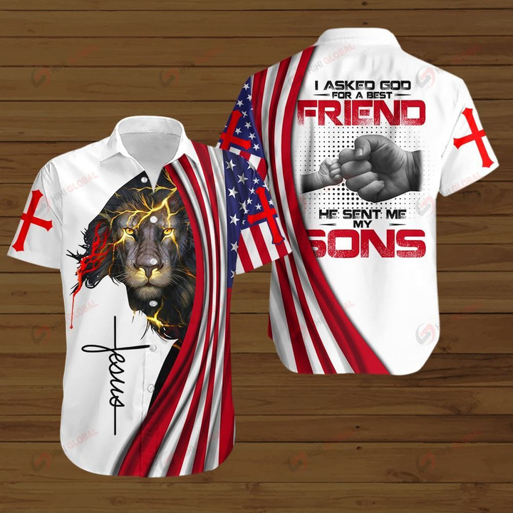 I asked God for a best Friend He sent me my Sons ALL OVER PRINTED SHIRTS hoodie 3d 0718669