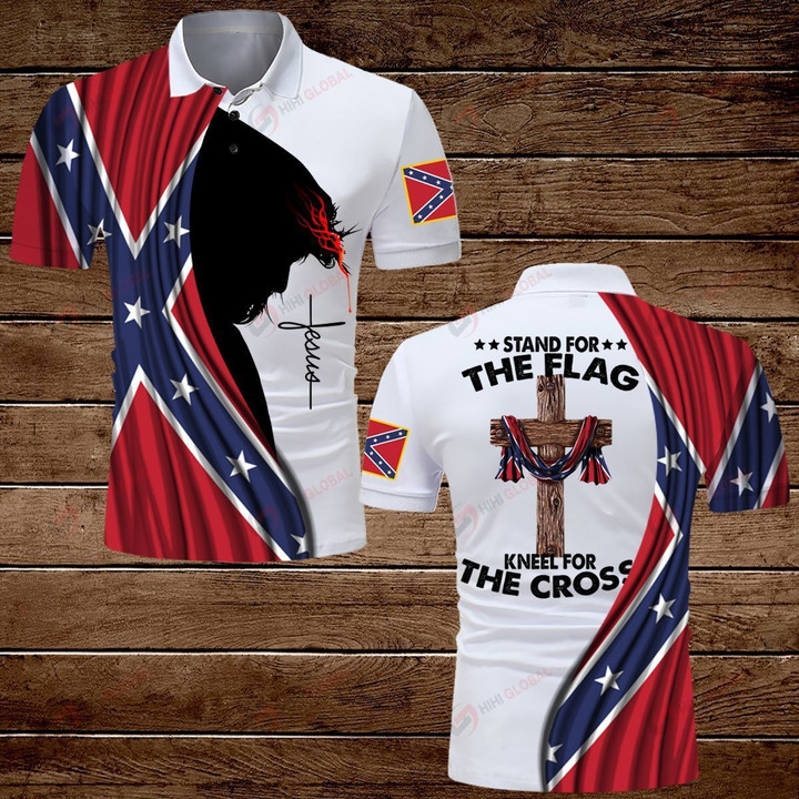 Confederate States of America Flag Stand for the flag kneel for the cross ALL OVER PRINTED SHIRTS hoodie 3d 0709889