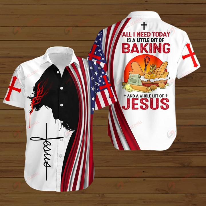 All I Need Today Is A Little Bit Of Baking and a whole lot of Jesus ALL OVER PRINTED SHIRTS hoodie 3d 0820668