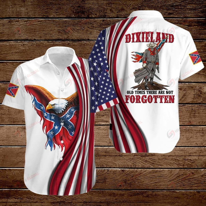 Confederate States of America Flag Old times there are not forgotten ALL OVER PRINTED SHIRTS hoodie 3d 0807669