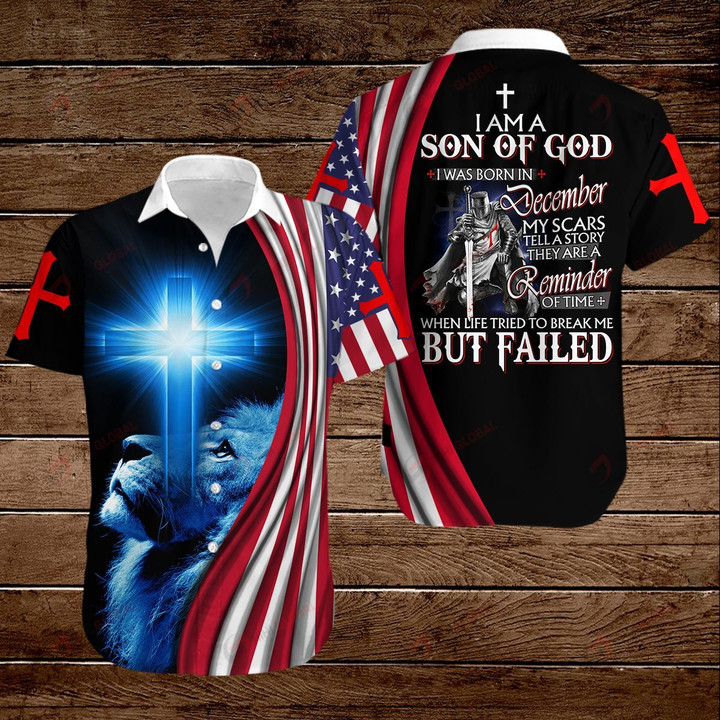 I am a son of God I was born in December ALL OVER PRINTED SHIRTS hoodie 3d 0828684