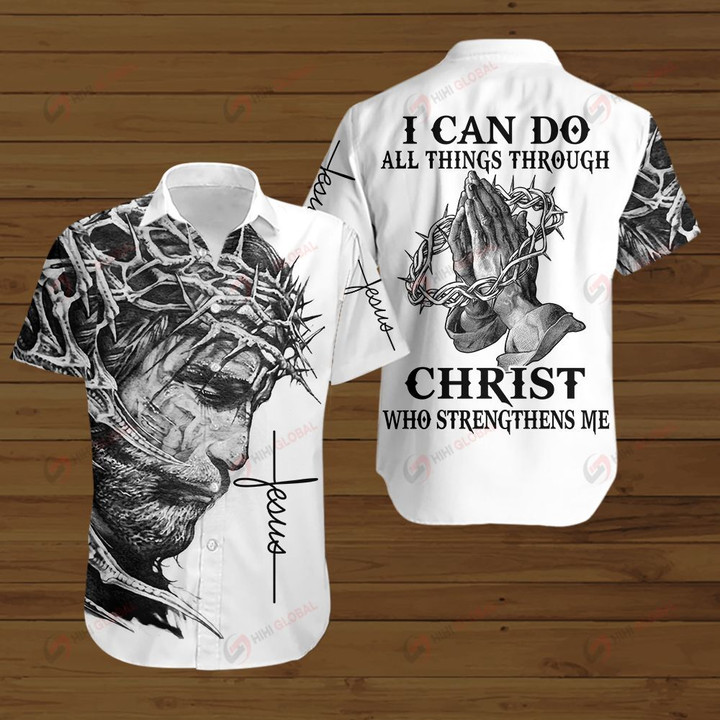 I can do all things through Christ who strengthens me ALL OVER PRINTED SHIRTS DH091101