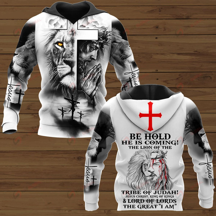 Be hold he is coming ALL OVER PRINTED SHIRTS 161220