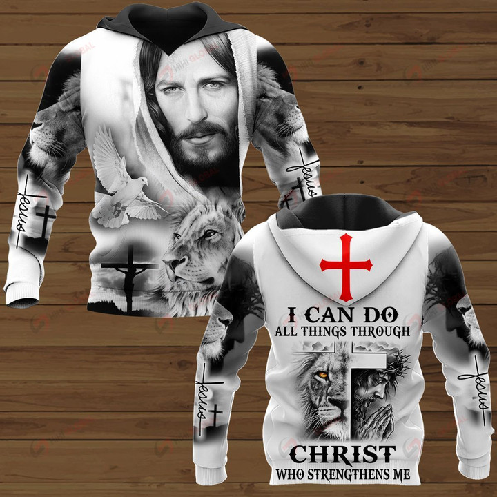 I Can Do All Things Through Christ Who Strengthens Me ALL OVER PRINTED SHIRTS