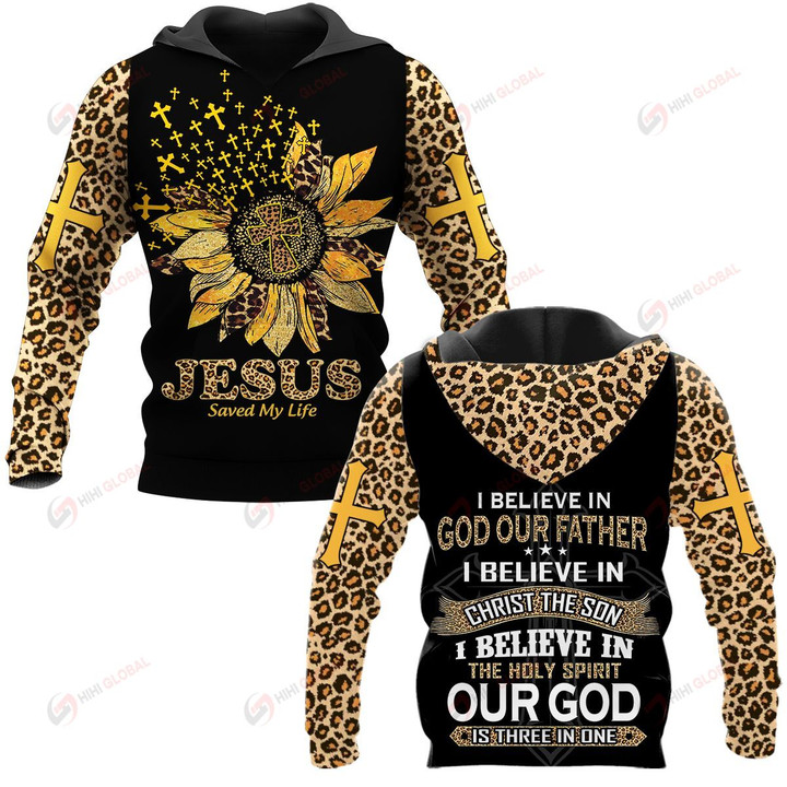 I Believe In God Our Father I Believe In Christ The Son I Believe In The Holy Spirit Out God Is Three In One ALL OVER PRINTED SHIRTS