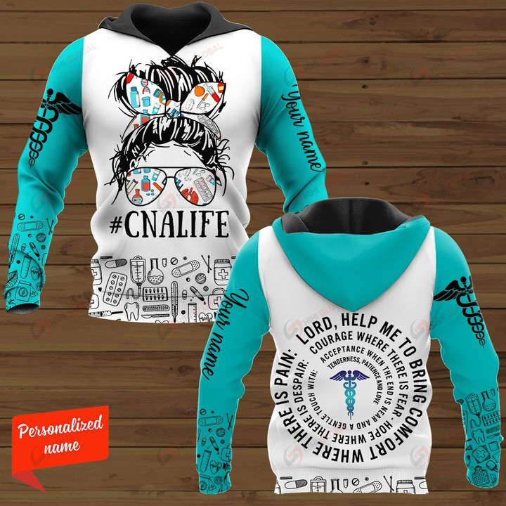 Lord, Help Me To Bring Comfort Where There Is Pain #CNAlife CNA Nurse Certified Nursing Assistants Personalized ALL OVER PRINTED SHIRTS