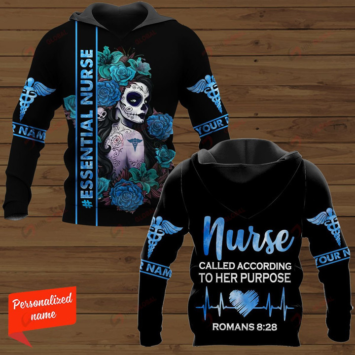 Nurse Called Accrording To Her Purpose #Essential Nurse Nursing Personalized  ALL OVER PRINTED SHIRTS