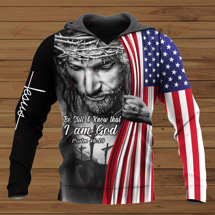 Be Still and Know That I Am God Flag ALL OVER PRINTED SHIRTS
