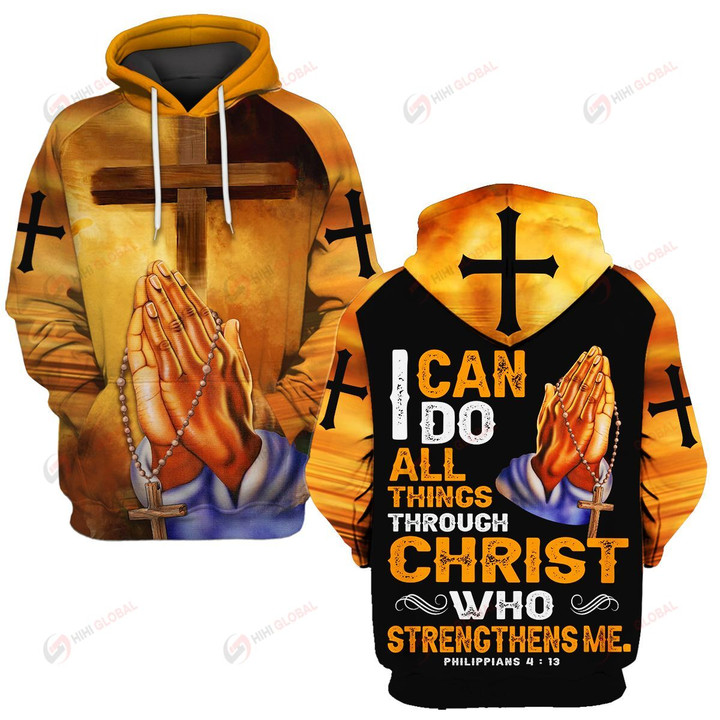 I Can Do All Things Through Christ Who Strengthens Me ALL OVER PRINTED SHIRTS
