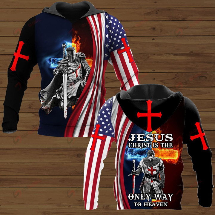Jesus Christ Is The Only Way To Heaven ALL OVER PRINTED SHIRTS