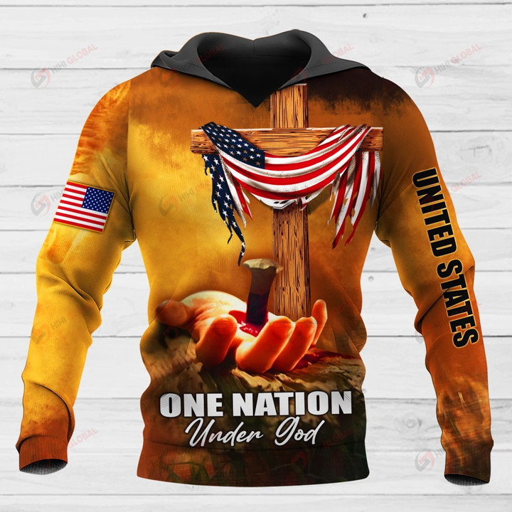 One Nation Under God ALL OVER PRINTED SHIRTS