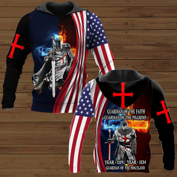 Guardian Of The Faith Guardian Of The Pilgrims Guardian Of The HollyLand ALL OVER PRINTED SHIRTS