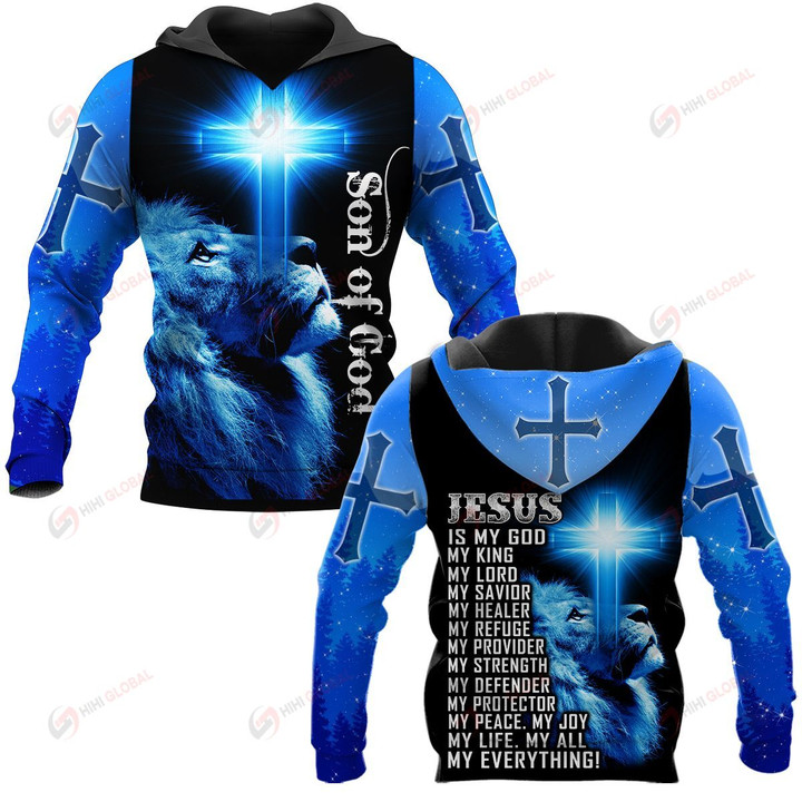 Son Of God Jesus Is My God My King My Lord My Savior My Everything! ALL OVER PRINTED SHIRTS
