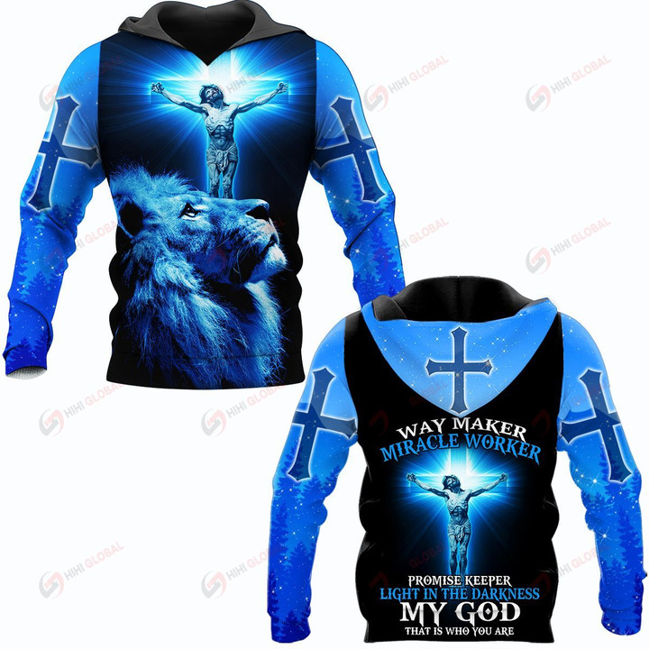 Way Maker Miracle Worker Promise Keeper Light In The Darkness My God That Is Who You Are ALL OVER PRINTED SHIRTS
