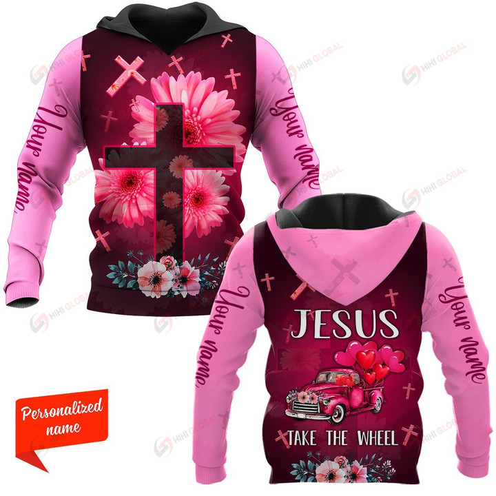 Jesus Take The Wheel Personalized ALL OVER PRINTED SHIRTS