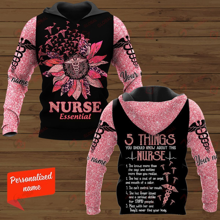 #ESSENTIAL NURSE 5 things you should know about this NURSE PERSONALIZED ALL OVER PRINTED SHIRTS